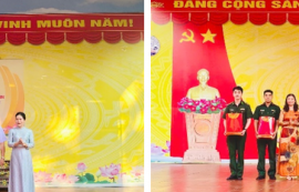 Trường THPT Cao Bình tổ chức chương trình nghệ thuật “Khơi dậy khát vọng - Vững bước vào kỷ nguyên vươn mình của dân tộc Việt Nam” chào mừng kỉ niệm 50 năm Ngày giải phóng miền Nam, thống nhất đất nước.