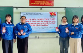 CUỘC THI TRỰC TUYẾN TÌM HIỂU "HÀNH TRÌNH TÌM ĐƯỜNG CỨU NƯỚC, GIẢI PHÓNG DÂN TỘC CỦA CHỦ TỊCH HỒ CHÍ MINH" VÀ "BÁC HỒ VỚI CAO BẰNG"